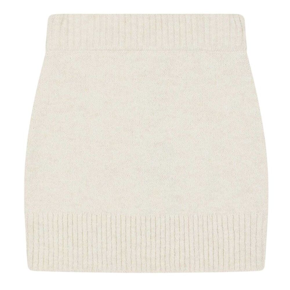 Couture Womens/Ladies Logo Knitted Mini Skirt / Gray